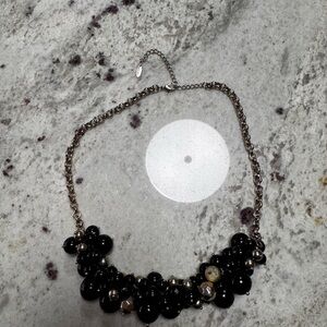 Black & Gold Statement Necklace